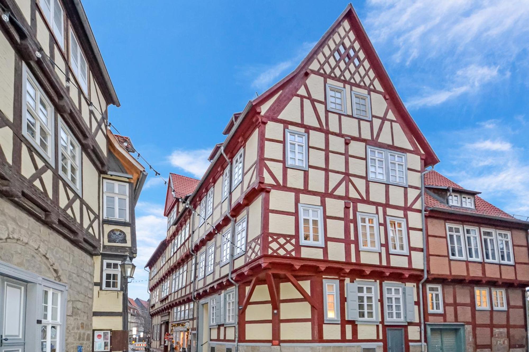 Fewo Lange Gasse 4 - 2 Obergeschoss Inkl Parkplatz Кведлинбург Экстерьер фото